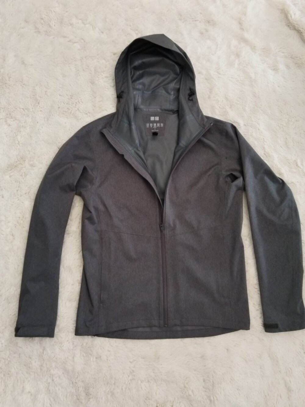 Uniqlo Blocktech Parka Jacket Waterproof Windproof - Men's Size S